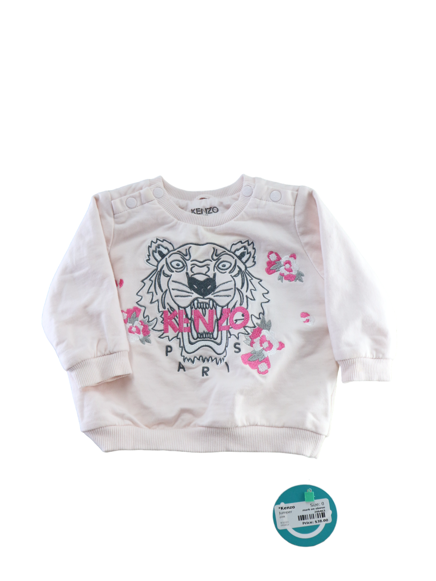 Baby pink kenzo online jumper